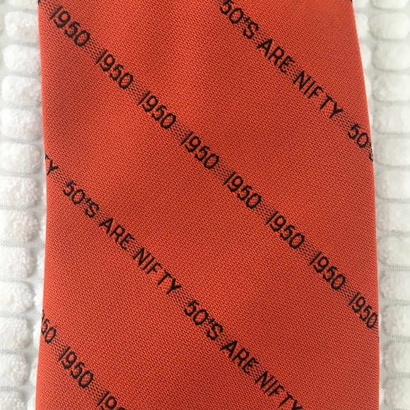 Vintage Princeton University 50’s Are Nifty Tie - Picture 3 of 6